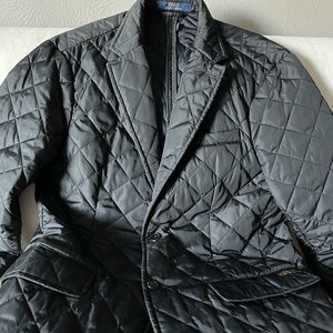 Quilted Polo blazer